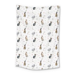 Cute Rabbit Small Tapestry by SychEva