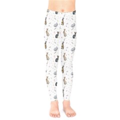 Cute Rabbit Kids  Leggings by SychEva