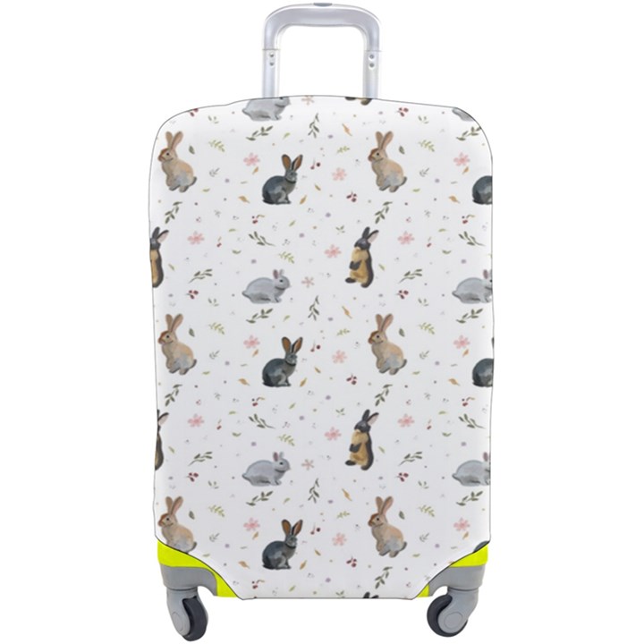 Cute Rabbit Luggage Cover (Large)