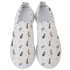 Cute Rabbit Men s Slip On Sneakers by SychEva