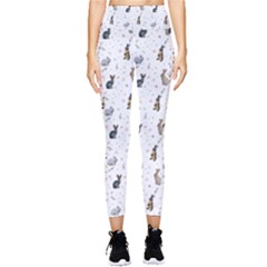 Cute Rabbit Pocket Leggings  by SychEva