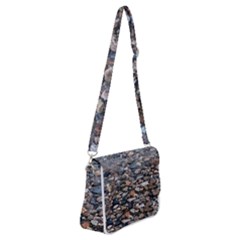 On The Rocks Shoulder Bag With Back Zipper