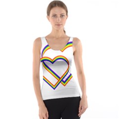 Rainbow Hearts Tank Top