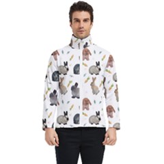 Cute Bunny Men s Bomber Jacket