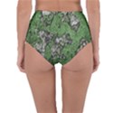 Modern Camo Grunge Print Reversible High-Waist Bikini Bottoms View4