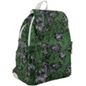 Modern Camo Grunge Print Top Flap Backpack View2