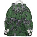 Modern Camo Grunge Print Top Flap Backpack View3