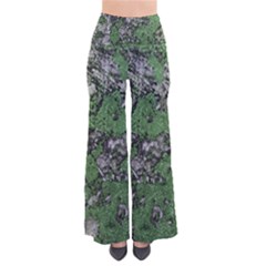 Modern Camo Grunge Print So Vintage Palazzo Pants by dflcprintsclothing