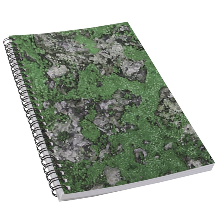 Modern Camo Grunge Print 5.5  x 8.5  Notebook