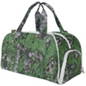 Modern Camo Grunge Print Burner Gym Duffel Bag View1