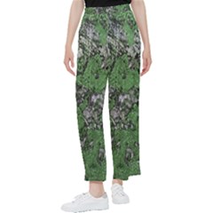 Modern Camo Grunge Print Women s Pants  by dflcprintsclothing