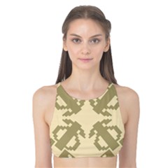 Abstract Pattern Geometric Backgrounds   Tank Bikini Top by Eskimos