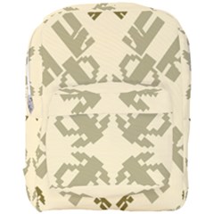 Abstract Pattern Geometric Backgrounds   Full Print Backpack by Eskimos