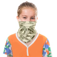 Abstract Pattern Geometric Backgrounds   Face Covering Bandana (kids) by Eskimos