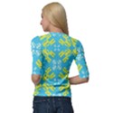 Abstract pattern geometric backgrounds   Quarter Sleeve Raglan Tee View2