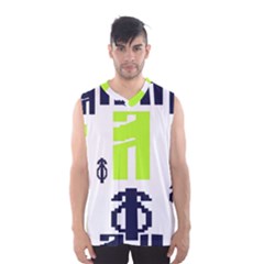 Abstract Pattern Geometric Backgrounds   Men s Basketball Tank Top by Eskimos