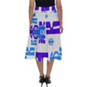 Abstract pattern geometric backgrounds   Perfect Length Midi Skirt View2