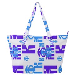 Abstract pattern geometric backgrounds   Full Print Shoulder Bag