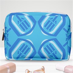 Abstract Pattern Geometric Backgrounds   Make Up Pouch (medium) by Eskimos