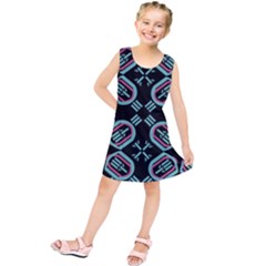 Abstract Pattern Geometric Backgrounds   Kids  Tunic Dress