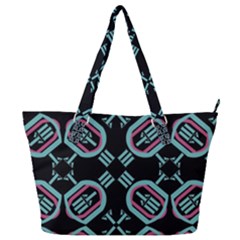 Abstract Pattern Geometric Backgrounds   Full Print Shoulder Bag by Eskimos