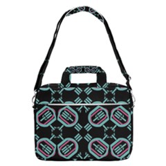 Abstract Pattern Geometric Backgrounds   Macbook Pro Shoulder Laptop Bag (large)