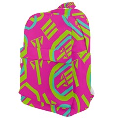 Abstract Pattern Geometric Backgrounds   Classic Backpack by Eskimos