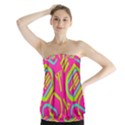 Abstract pattern geometric backgrounds   Strapless Top View1