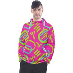 Abstract Pattern Geometric Backgrounds   Men s Pullover Hoodie by Eskimos