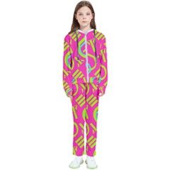 Abstract Pattern Geometric Backgrounds   Kids  Tracksuit by Eskimos