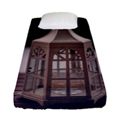 Lantern Fitted Sheet (single Size) by DimitriosArt