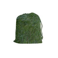 Green Carpet Drawstring Pouch (medium) by DimitriosArt