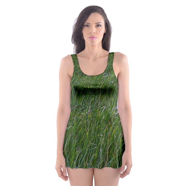 Green carpet Skater Dress Swimsuit