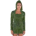 Green carpet Long Sleeve Hooded T-shirt View1