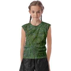 Green Carpet Kids  Raglan Cap Sleeve Tee by DimitriosArt