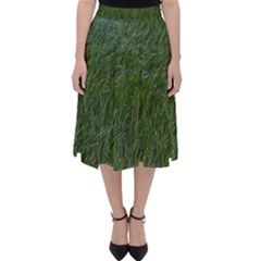 Green Carpet Classic Midi Skirt by DimitriosArt