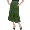 Green carpet Midi Mermaid Skirt View1