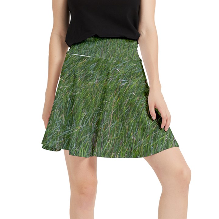 Green carpet Waistband Skirt