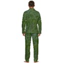 Green carpet Men s Long Sleeve Velvet Pocket Pajamas Set View4