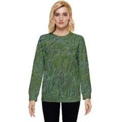 Green Carpet Hidden Pocket Sweatshirt by DimitriosArt