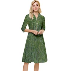 Green Carpet Classy Knee Length Dress by DimitriosArt