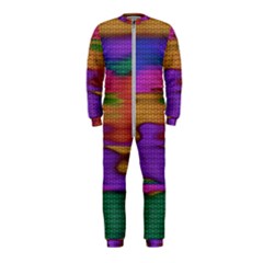 Puzzle Landscape In Beautiful Jigsaw Colors Onepiece Jumpsuit (kids) by pepitasart