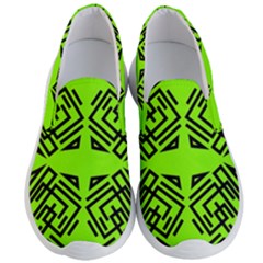 Abstract Pattern Geometric Backgrounds   Men s Lightweight Slip Ons by Eskimos