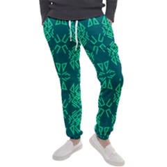 Abstract Pattern Geometric Backgrounds   Men s Jogger Sweatpants by Eskimos