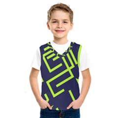 Abstract Pattern Geometric Backgrounds   Kids  Basketball Tank Top by Eskimos