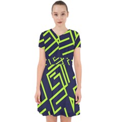 Abstract Pattern Geometric Backgrounds   Adorable In Chiffon Dress by Eskimos