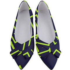 Abstract Pattern Geometric Backgrounds   Women s Bow Heels by Eskimos