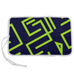 Abstract Pattern Geometric Backgrounds   Pen Storage Case (s) by Eskimos