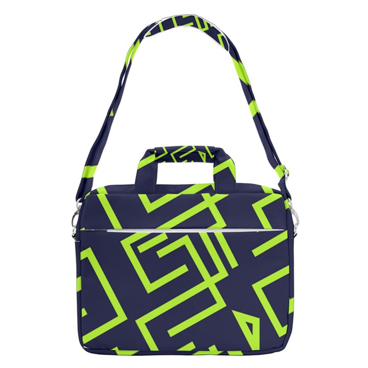 Abstract pattern geometric backgrounds   MacBook Pro Shoulder Laptop Bag (Large)