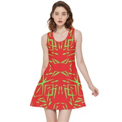 Abstract Pattern Geometric Backgrounds   Inside Out Reversible Sleeveless Dress by Eskimos